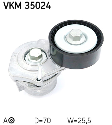 SKF VKM 35024 Feszítőgörgő hosszbordásszíjhoz